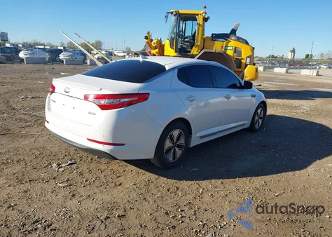 2013 Kia Optima Hybrid Lx из США, поврежденный, VIN KNAGM4AD6D5037894